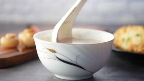 creamy mushroom soup