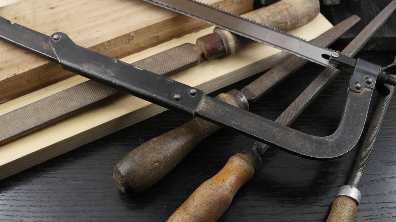 Carpentry hand tools.