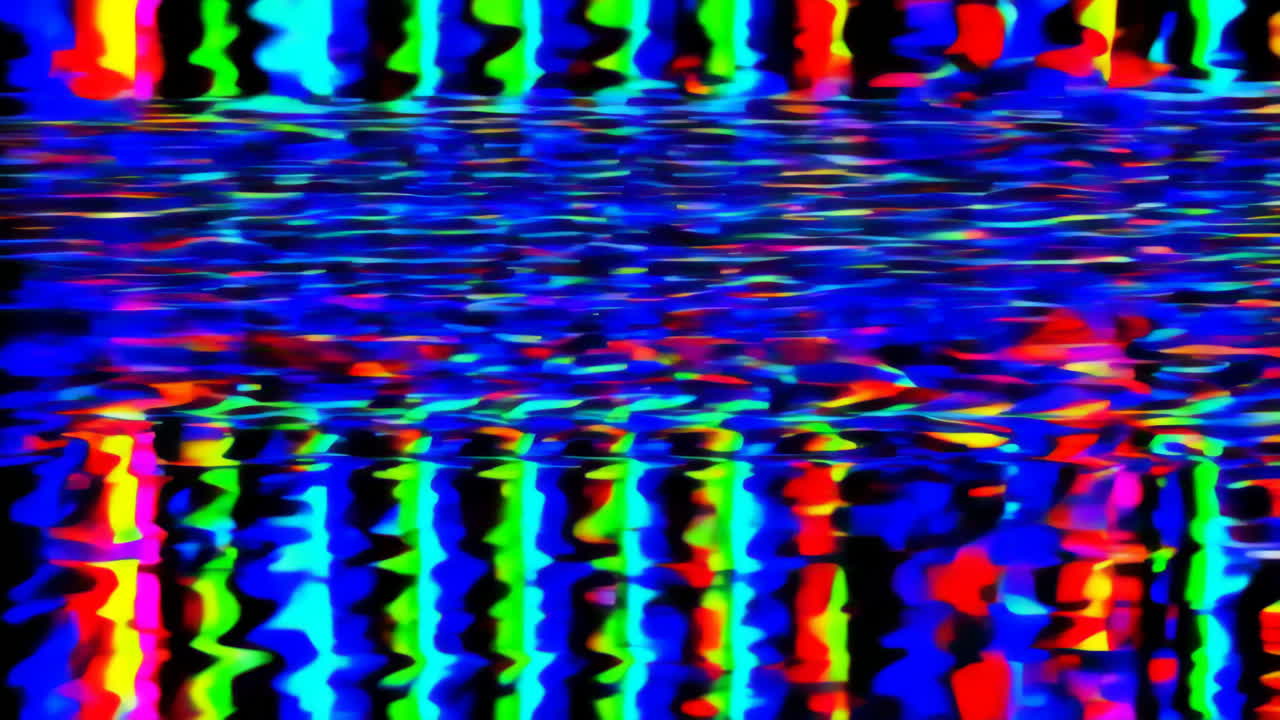 Levendige abstracte digitale glitch art achtergrond