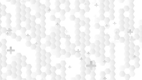 digital hitech 3d futuristic honeycomb mosaic white background realistic geometric mesh cells