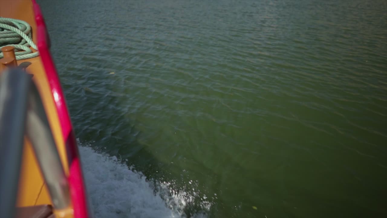 Leisure boat ride in Douro River.