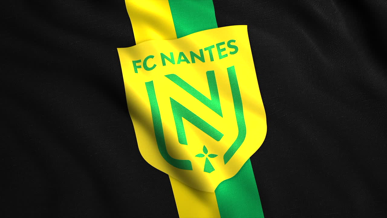 la bandera del fc nantes