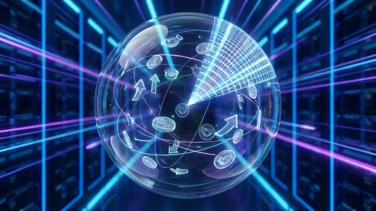 Digital Network Globe