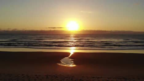 Drone,-Vistas-Aéreas-De-La-Costa-Del-Sol,-Australia