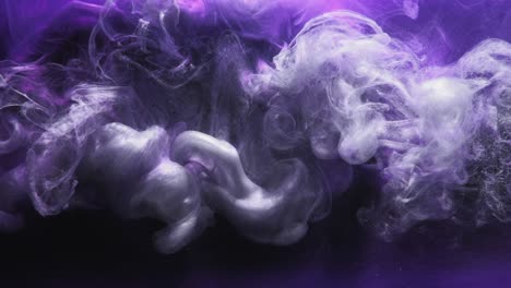 ink water splash smoke trail logo reveal blue fume