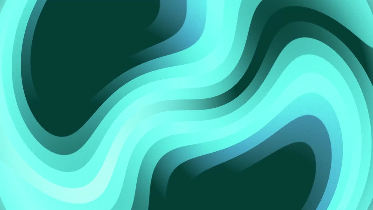 representación 3d abstracta de formas geométricas de colores. animación de bucle generada por computadora.