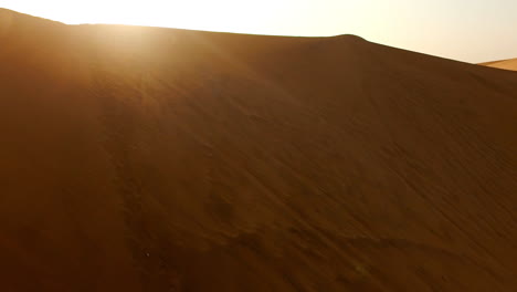 taking in the dawn from the dunes