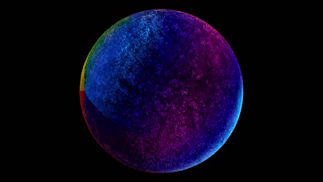esfera colorida con gradiente