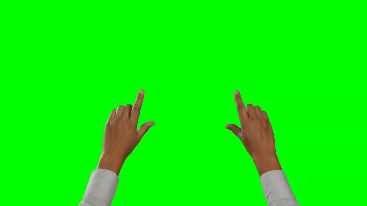 primer plano de la mano con una pantalla digital futurista