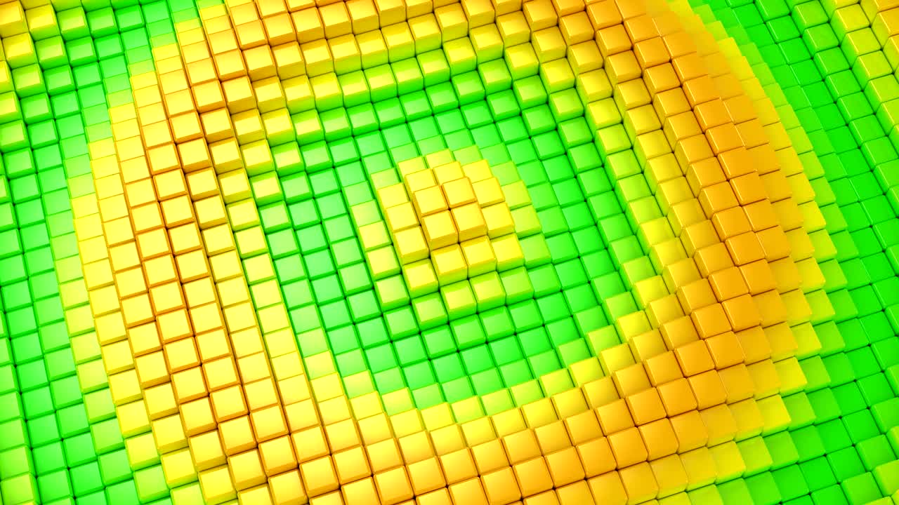 fondo de cubos animados