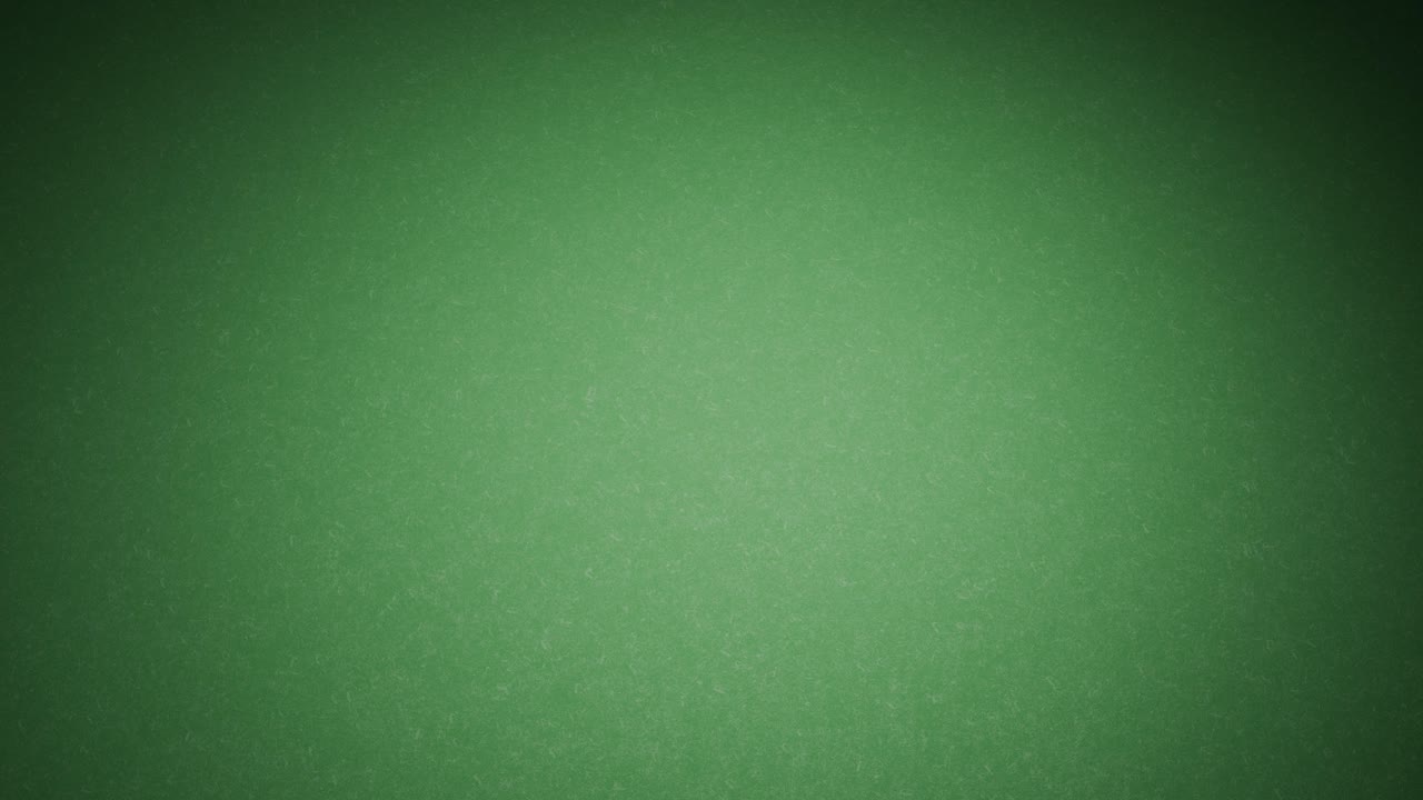 초록색 필트 테이블에 두 개의 빨간 주사위