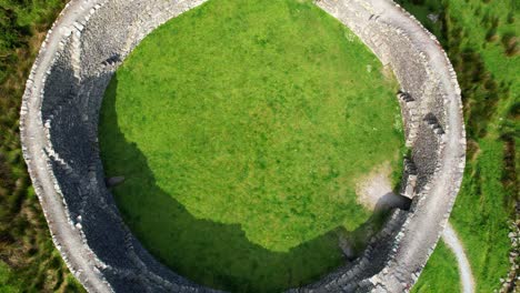 ring of kerry stone fort in iveragh peninsula, ireland