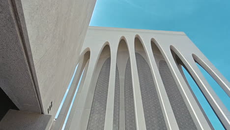 Außenansicht-Der-Moschee-Des-Hauses-Der-Abrahamischen-Familie-In-Abudhabi