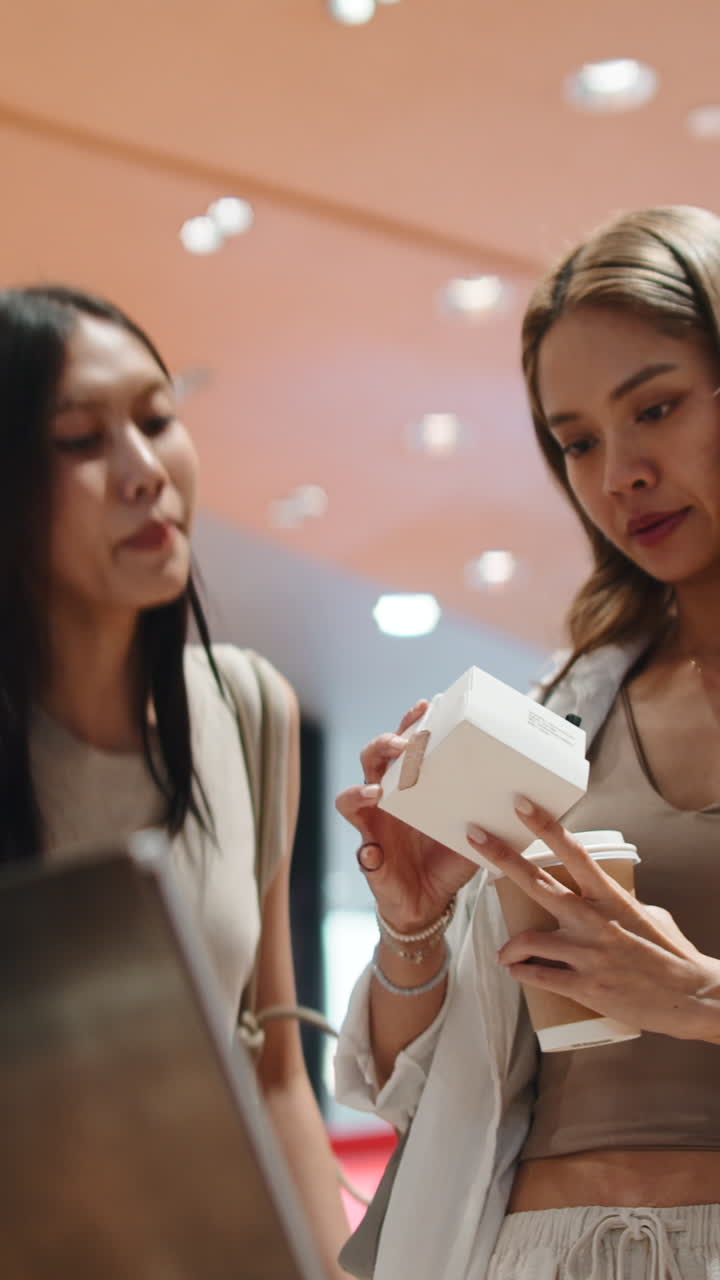 Women shopping in store