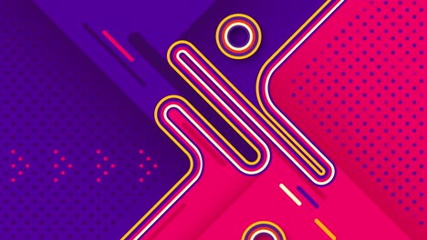 diseño creativo de fondo púrpura rosado en video 4k.