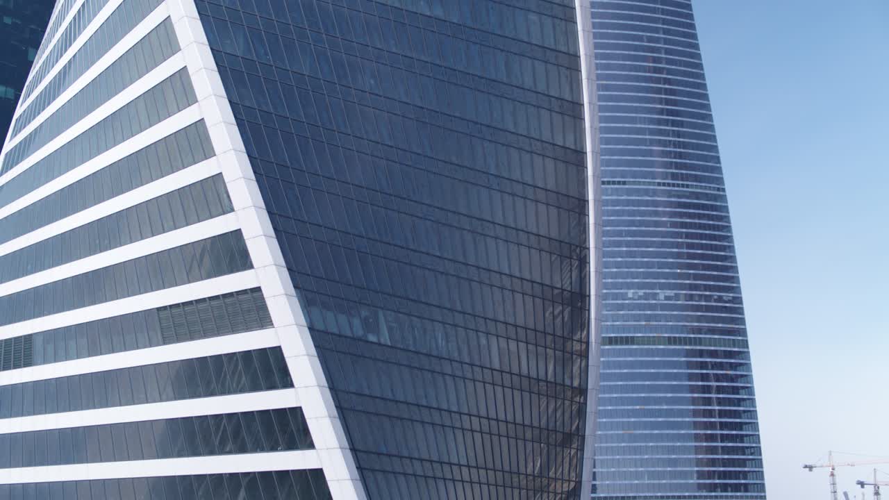 las ventanas de la ciudad de moscú.