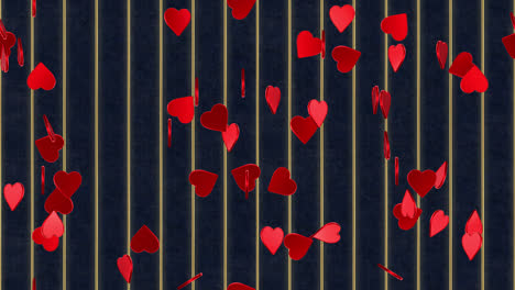 hearts casino loop tile background swirl