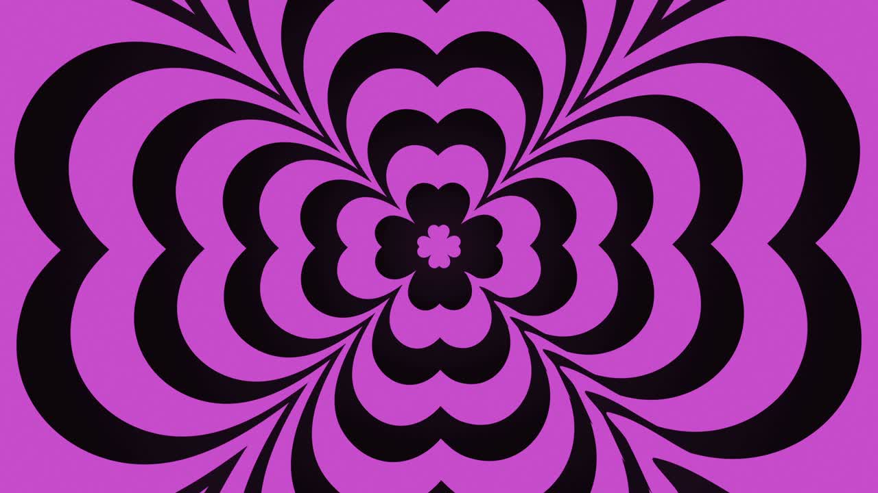 four leafed clover saint Patrick day Irish holiday seamless loop motion background