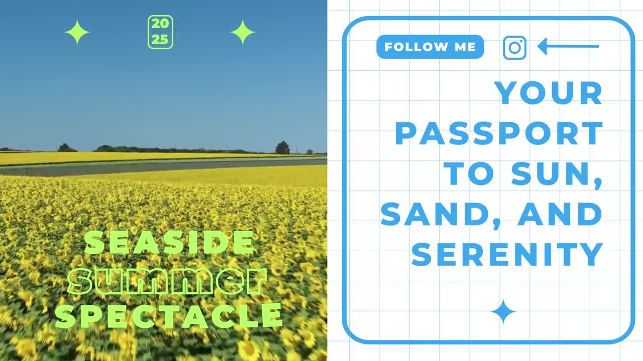 Summer Slideshow After Effect
