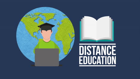 distance education design, video animation hd1080