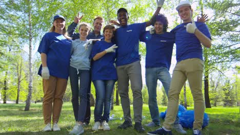gran equipo de voluntarios