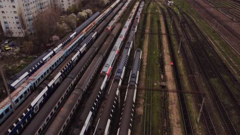 Abandoned-Wagon-Train-Aerial-View---Train-Aerial