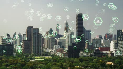 green city technology shifting towards sustainable alteration concept