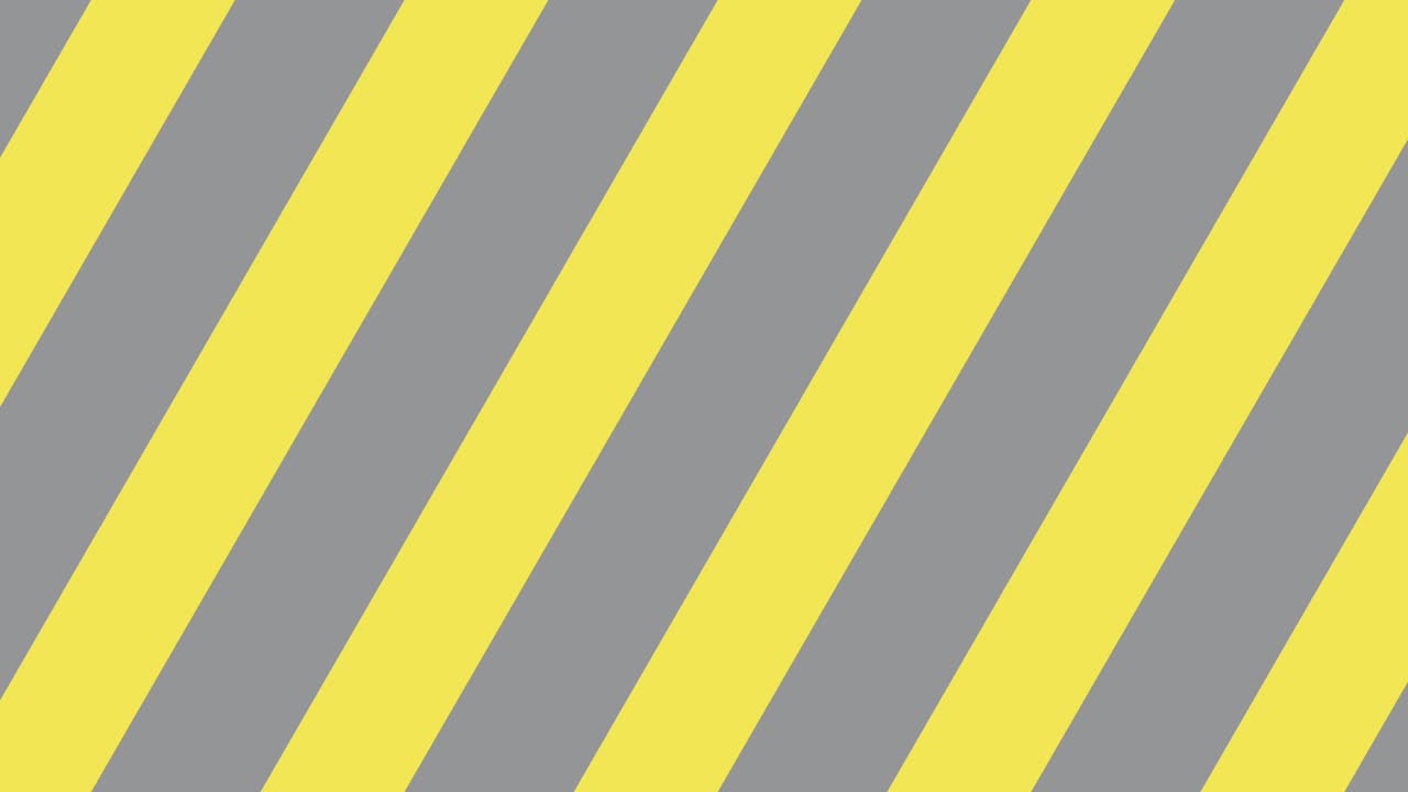 회색 배경에 노란색 선. 트렌디한 컬러 팔레트 모션 그래픽