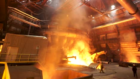 steel mill production process