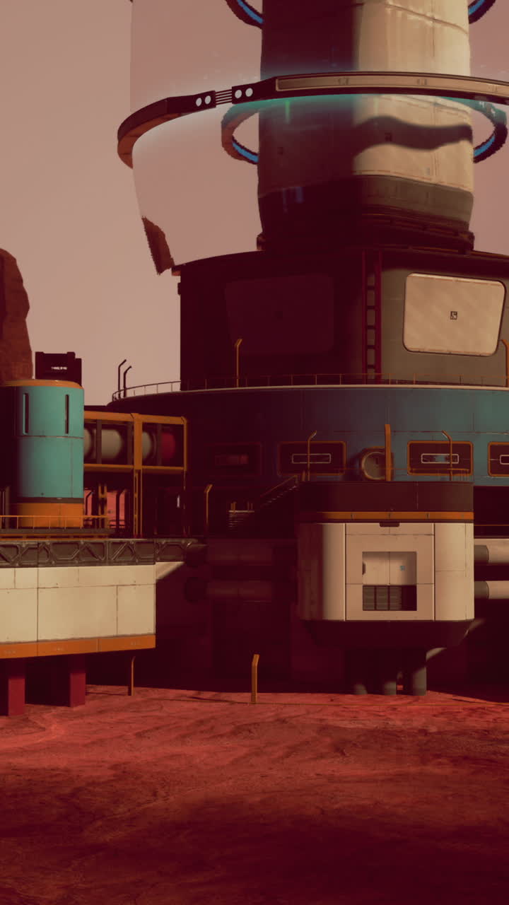 화성의 미래 우주 정거장