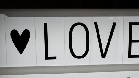 love, family, romantic lighted sign