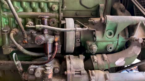 old emergency diesel generator