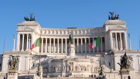 victor emmanuel ii monumento nacional o altar de la patria, roma, italia