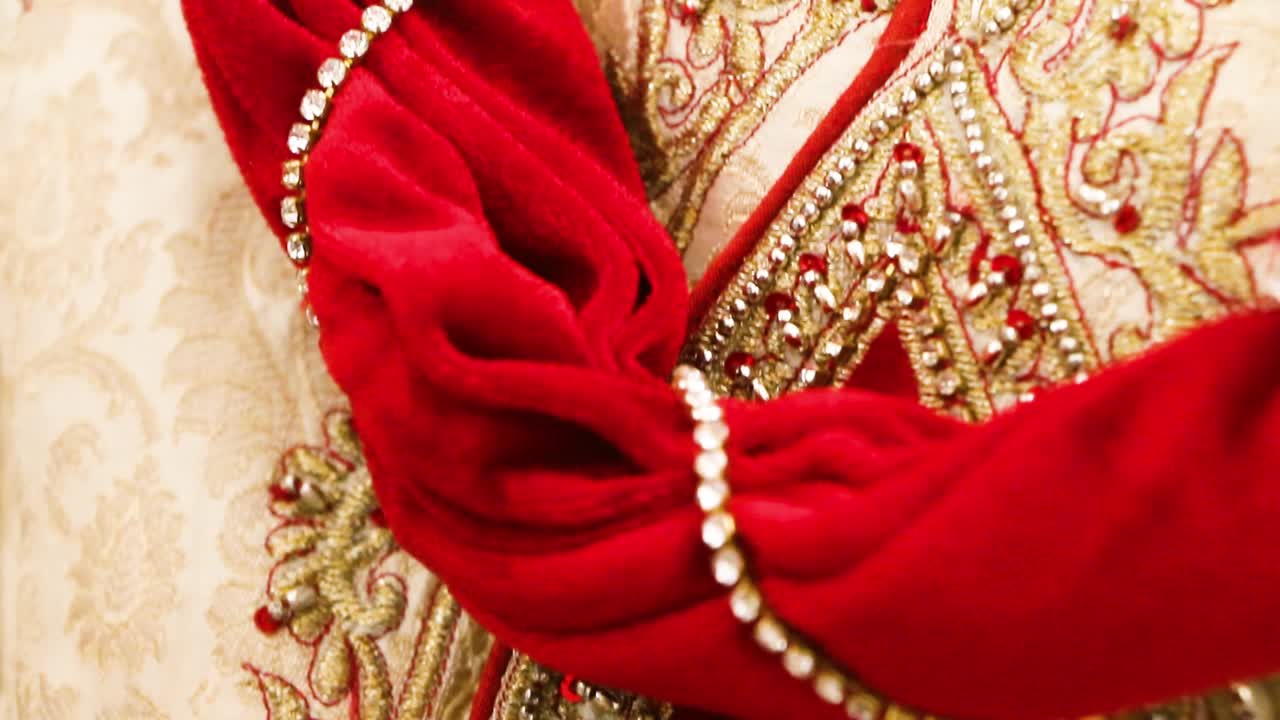 brudgom, kjole, indisk, klesdrakt, bryllup, design, broderi, bekledning, indisk brudgom, mote, kultur, nærbilde, fasjonabel