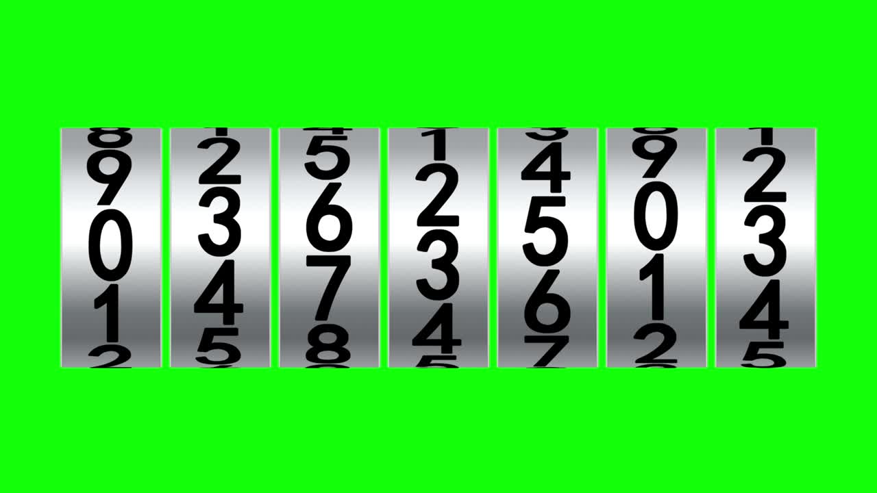 카운터에 100만 달러