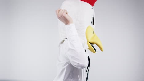 funny rooster man slow-motion hochzeits-foto-booth-serie