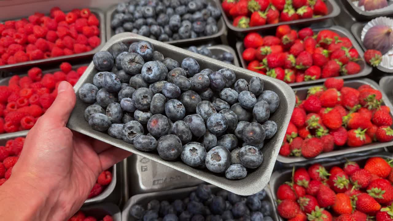 Fresh berries assortment