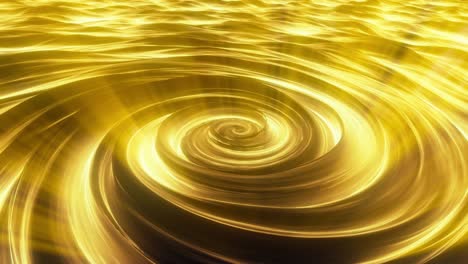 glowing gold light rays abstract twisting rip tide ocean loop background