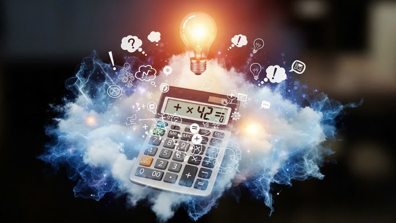 A Dynamic Calculator Illuminated by Creativity: Exploring Innovative Ideas through Enlightenment and Calculation in a Conceptual Digital Realm