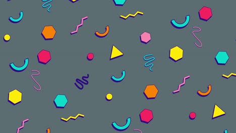 formas geométricas abstractas de fondo 4k
