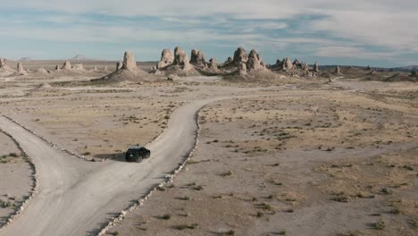 a roadtrip through the desert with a landscape out of this world