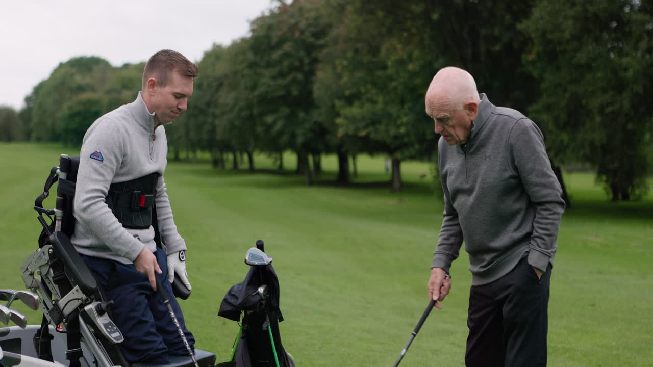 Golfers on the Green
