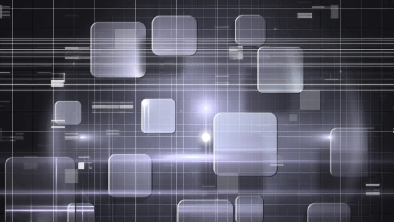 Animation of grey squares