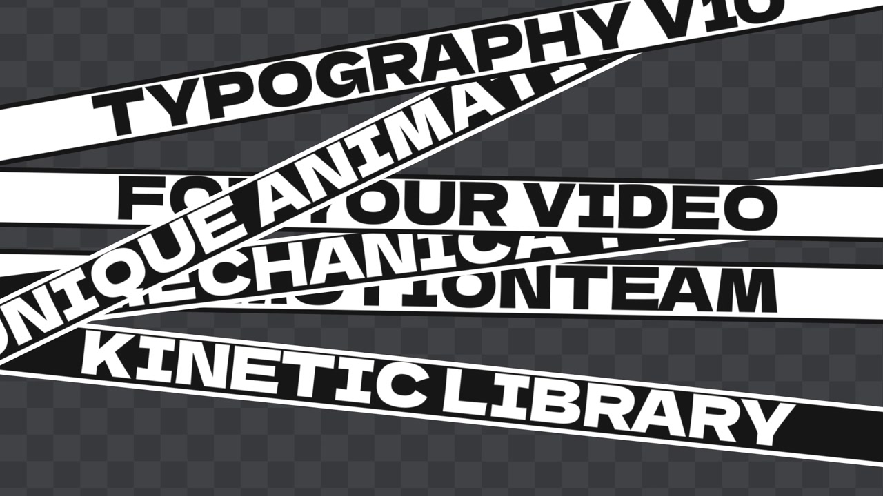 Dynamic Kinetic Typography 09
Adobe After Effects 2023
Resolution 3840×2160
