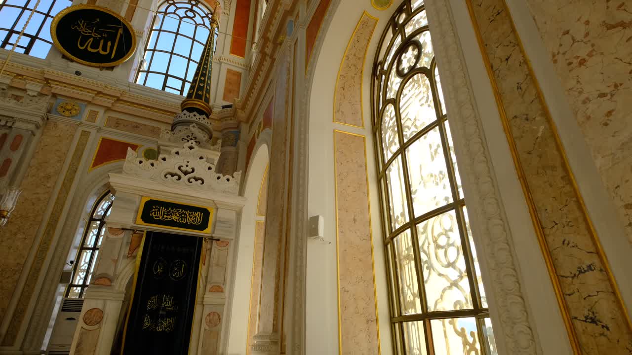 Vista drone della moschea islamica