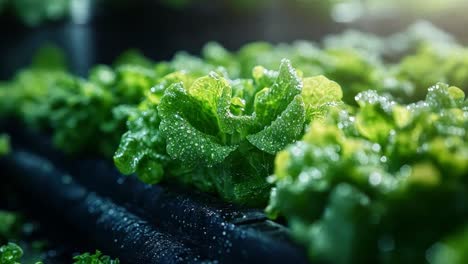 fresh green lettuce