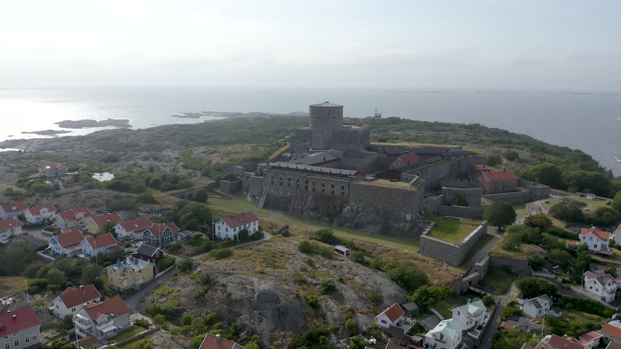 drone pan de marstrand fortaleza