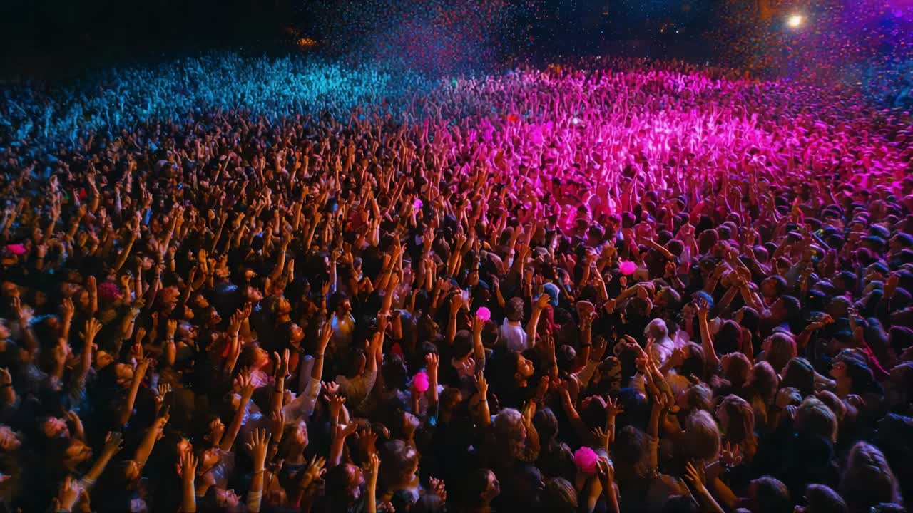 Publikum til en koncert