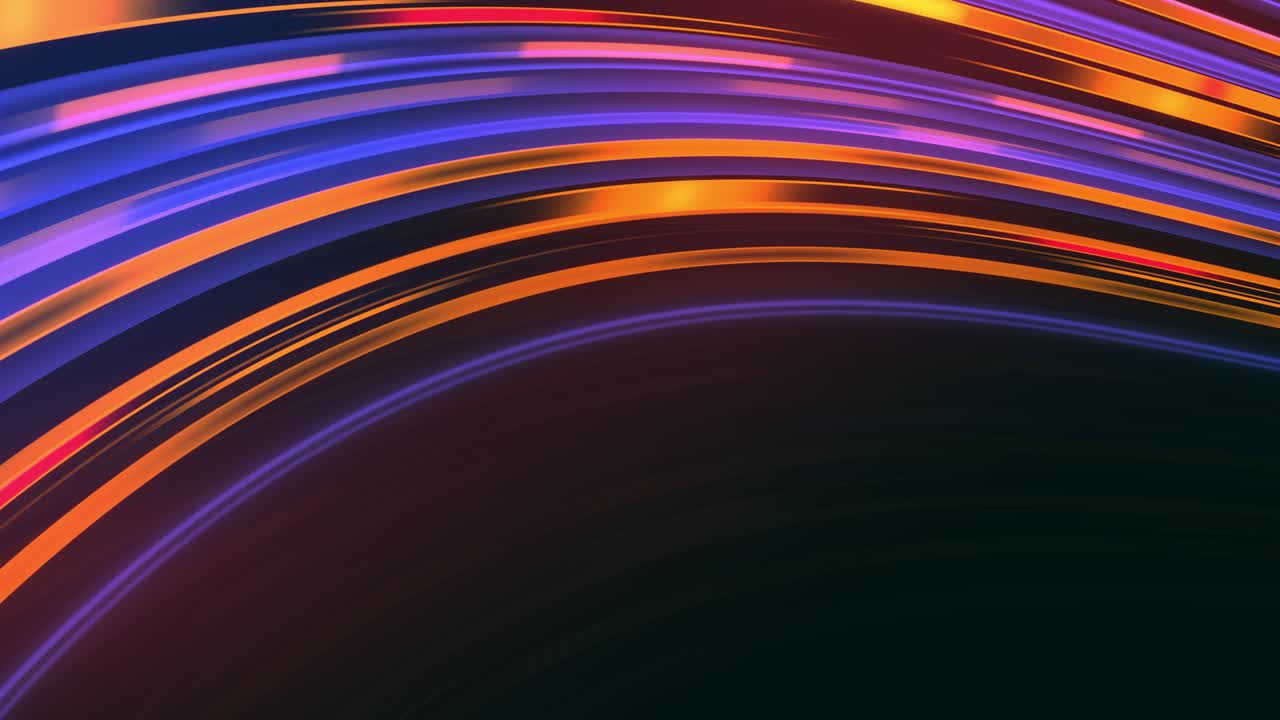 líneas de velocidad coloridas, tecnología abstracta en bucle de fondo.