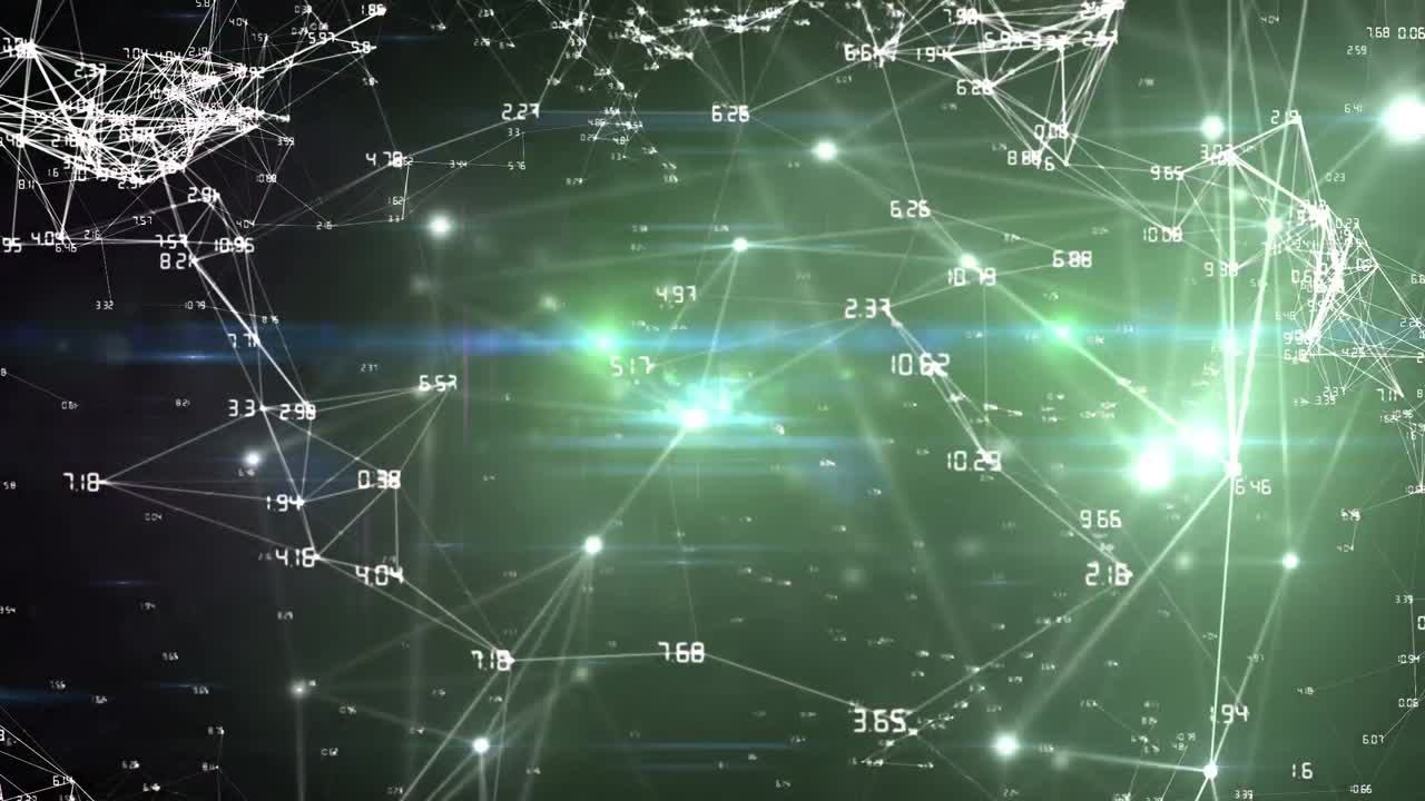 연결 네트워크와 데이터 처리를 통한 조명 스 ⁇ 의 애니메이션